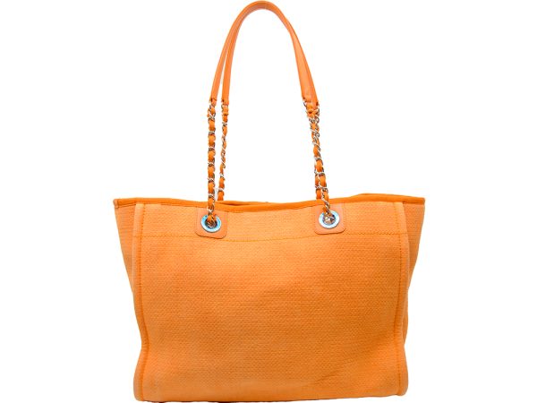 imgrc0081205366 CHANEL Deauville Tote Orange