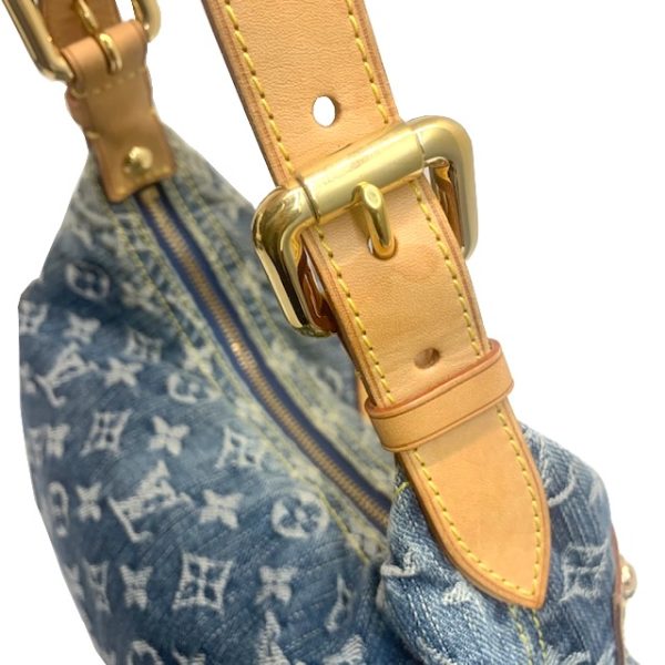 imgrc0081350522 Louis Vuitton Baggy PM Shoulder Bag Monogram Denim Blue