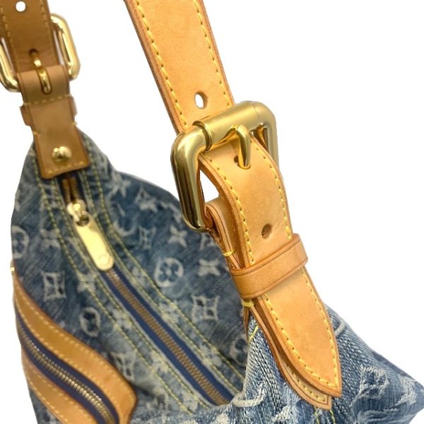 imgrc0081350523 Louis Vuitton Baggy PM Shoulder Bag Monogram Denim Blue