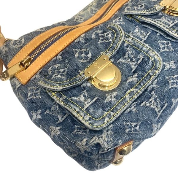 imgrc0081350524 Louis Vuitton Baggy PM Shoulder Bag Monogram Denim Blue