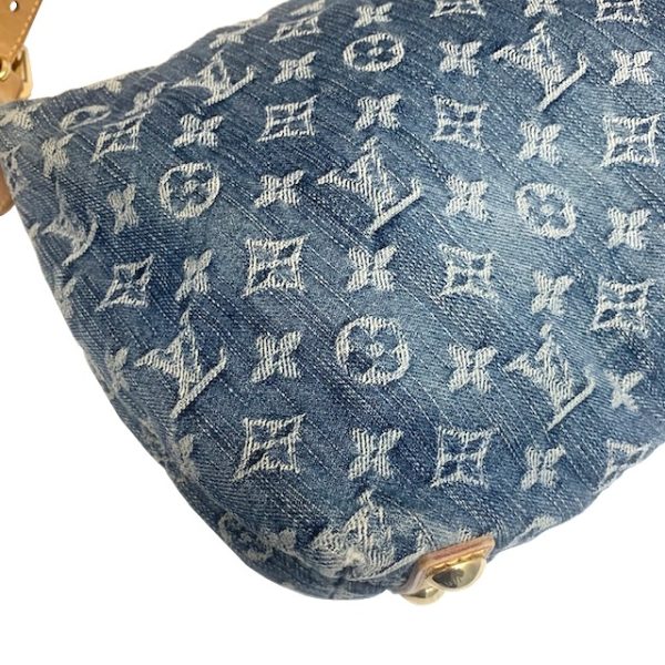 imgrc0081350526 Louis Vuitton Baggy PM Shoulder Bag Monogram Denim Blue