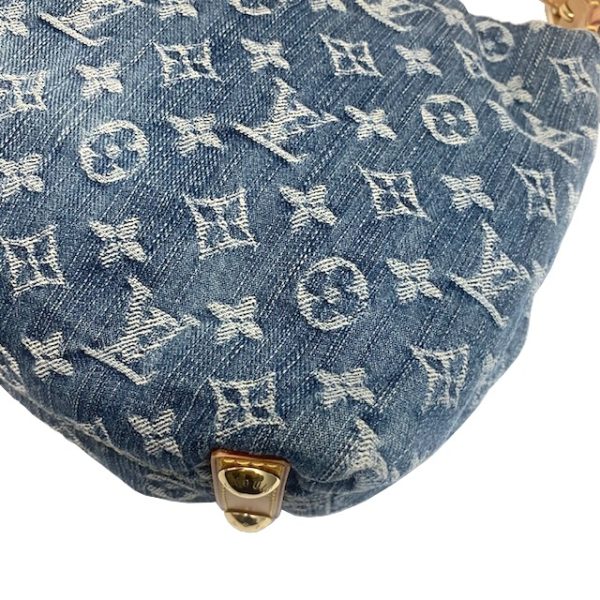 imgrc0081350528 Louis Vuitton Baggy PM Shoulder Bag Monogram Denim Blue