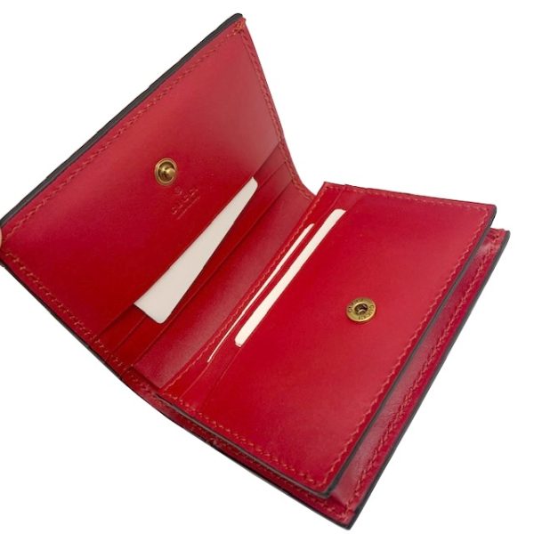 imgrc0081733400 GUCCI Cherry Guccisima Compact Bifold Wallet Red