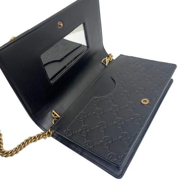 imgrc0081733406 GUCCI Chain Wallet Signature Cat