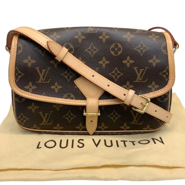 imgrc0081837843 Louis Vuitton Sologne Shoulder Bag Monogram Canvas Brown