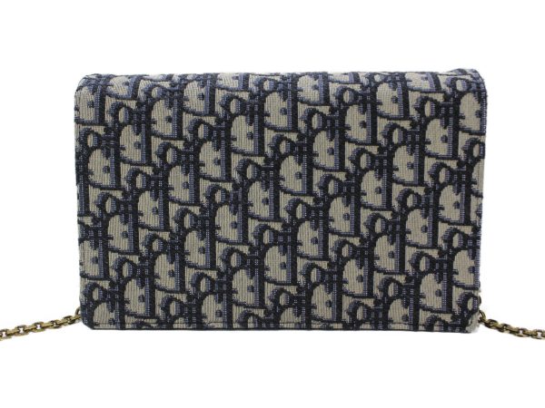 imgrc0082565444 Christian Dior Saddle Pouch Oblique Shoulder Navy