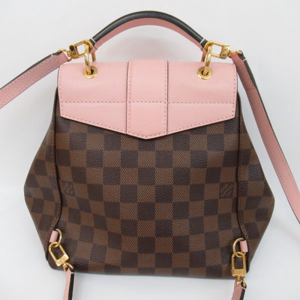 imgrc0082652589 LOUIS VUITTON Clapton N42262 Damier Backpack Rucksack Pink Brown