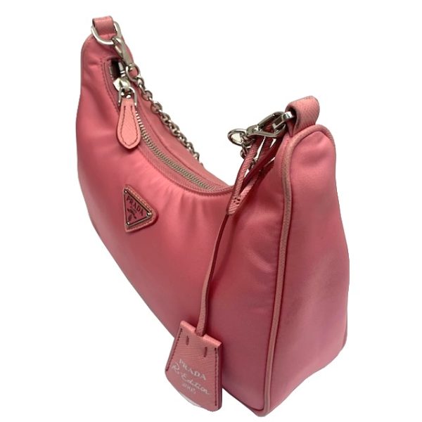 imgrc0082726063 PRADA Re Edition 2WAY Shoulder Bag Nylon Leather Pink