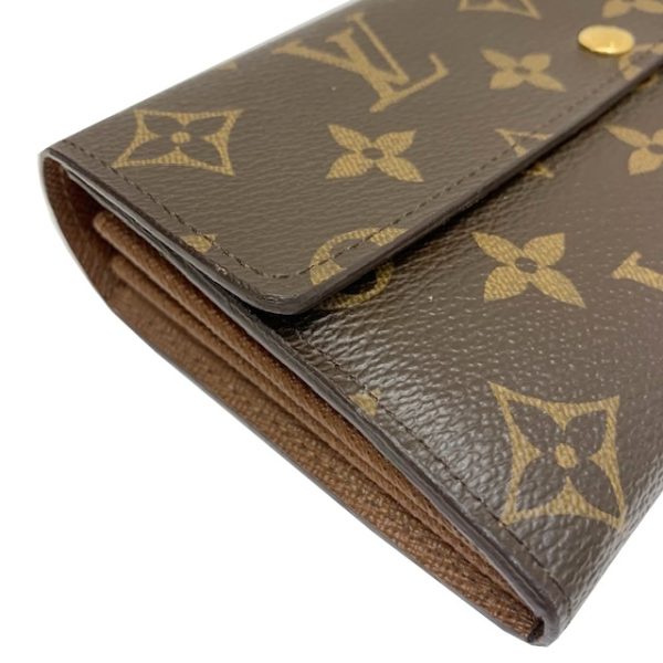 imgrc0082894186 Louis Vuitton Portefeuille Sarah Wallet Monogram Canvas Brown