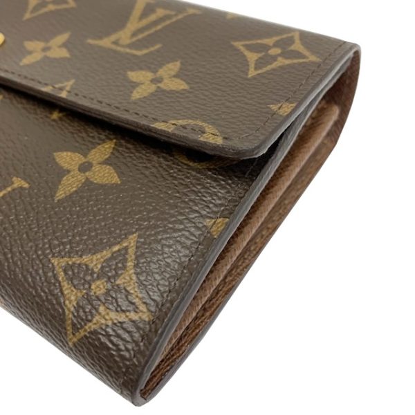 imgrc0082894187 Louis Vuitton Portefeuille Sarah Wallet Monogram Canvas Brown