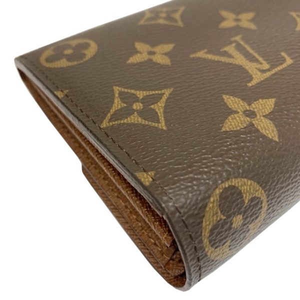 imgrc0082894188 Louis Vuitton Portefeuille Sarah Wallet Monogram Canvas Brown