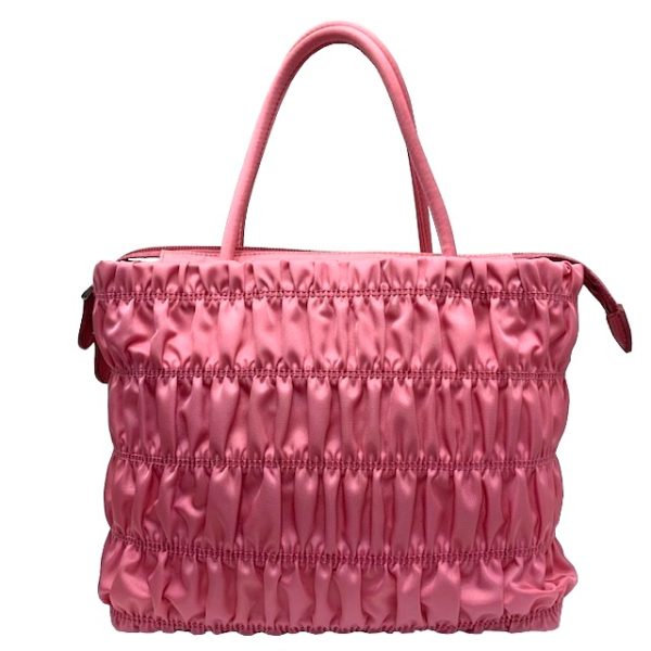 imgrc0083166273 PRADA Nylon Shoulder Bag Tote Bag Pink