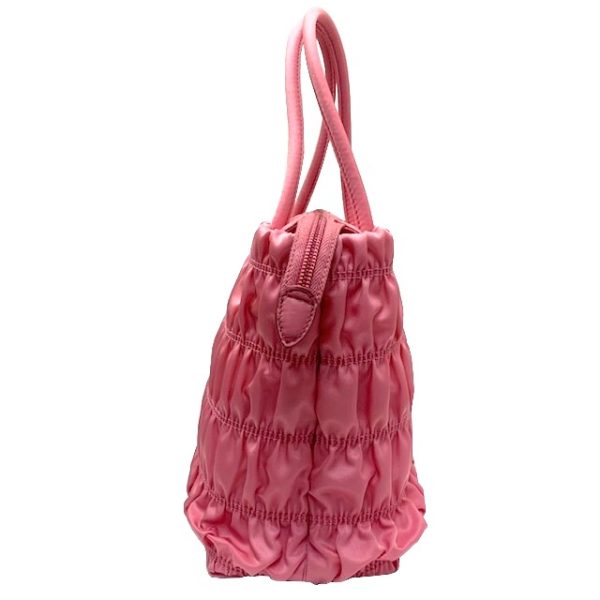 imgrc0083166274 PRADA Nylon Shoulder Bag Tote Bag Pink