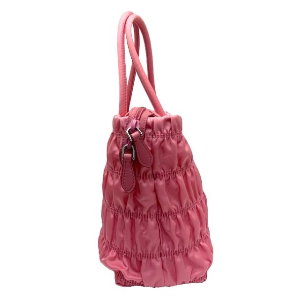 imgrc0083166275 PRADA Nylon Shoulder Bag Tote Bag Pink