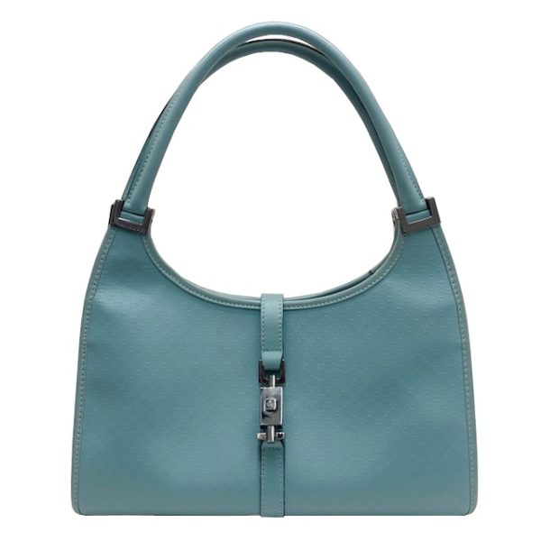 imgrc0083247572 GUCCI Jackie Handbag Leather Blue