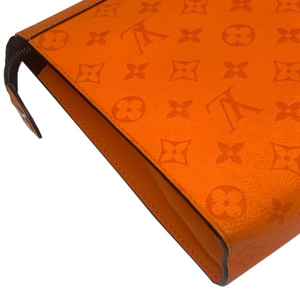 imgrc0083357222 Louis Vuitton Pochette Voyage MM Monogram Canvas Orange