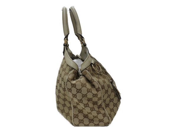 imgrc0083367203 Gucci Sookie Tote Bag GG Canvas Ivory Beige