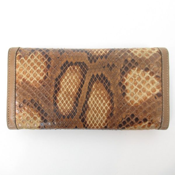 imgrc0083466253 GUCCI bifold long wallet 496334 GG Marmont leather python