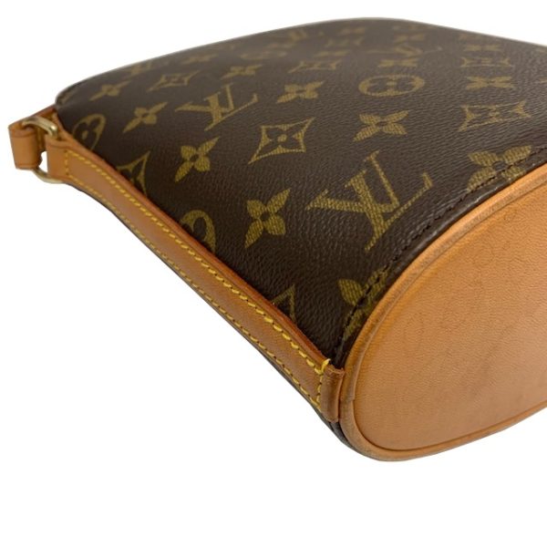 imgrc0083527378 Louis Vuitton Drouot Shoulder Bag Monogram Canvas Brown