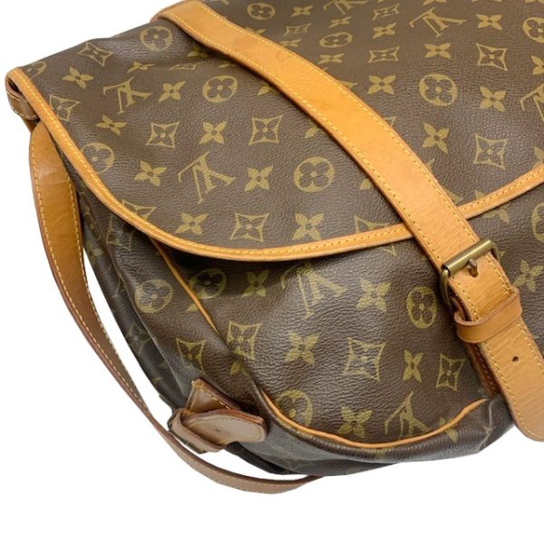 imgrc0083650803 Louis Vuitton Saumur 43 Shoulder Bag Monogram Canvas Brown