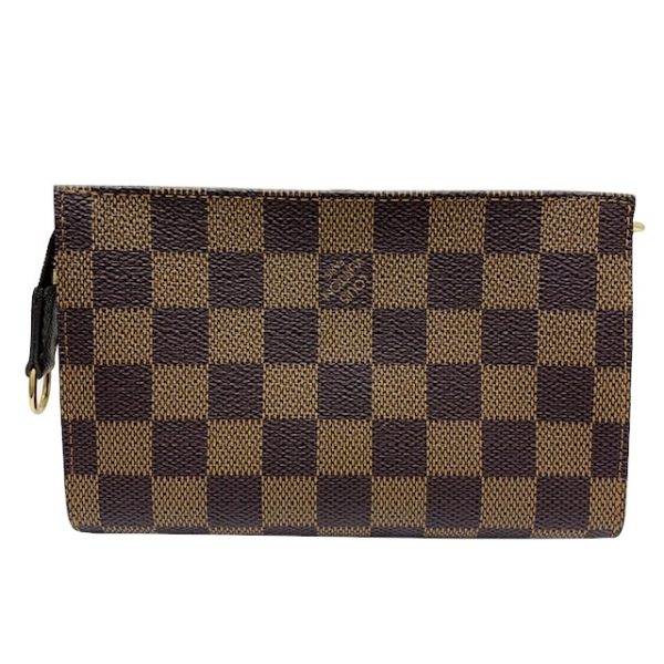 imgrc0083757192 Louis Vuitton Damier Pouch Multi Case Canvas Brown