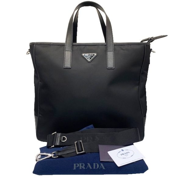 imgrc0083822143 PRADA Business Bag 2WAY Tote Bag Black