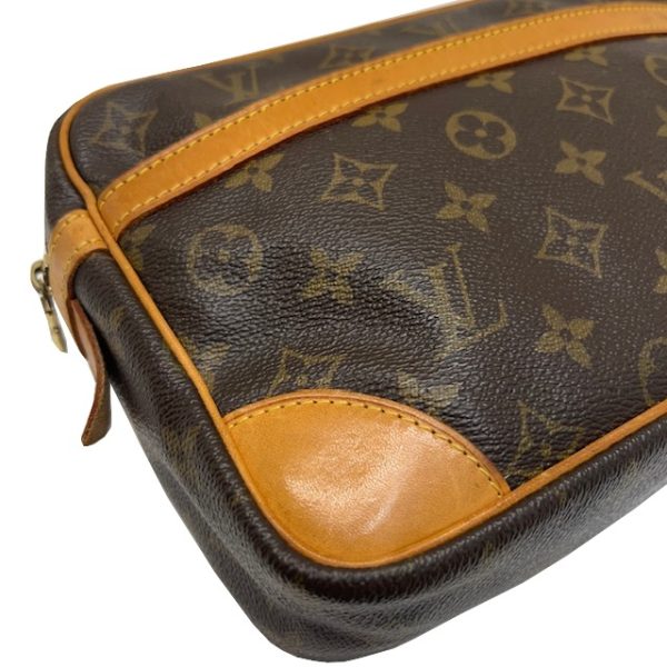 imgrc0084026429 Louis Vuitton Compiègne 28 Clutch Bag Brown