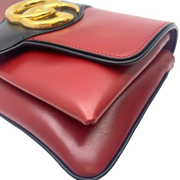 imgrc0084031390 GUCCI Ally Shoulder Bag Leather Red