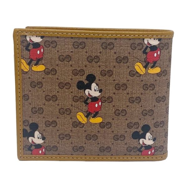 imgrc0084226959 GUCCI Disney GG Supreme Wallet Camel