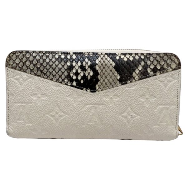 imgrc0084485411 Louis Vuitton Zippy Wallet Empreinte Leather White