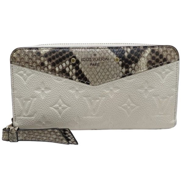 imgrc0084485412 Louis Vuitton Zippy Wallet Empreinte Leather White