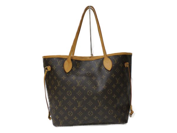 imgrc0084677751 Louis Vuitton Neverfull MM Monogram Brown Beige