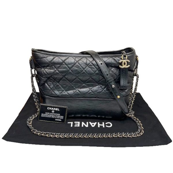 imgrc0084802701 CHANEL Gabriel de Chanel Large Hobo Bag Black