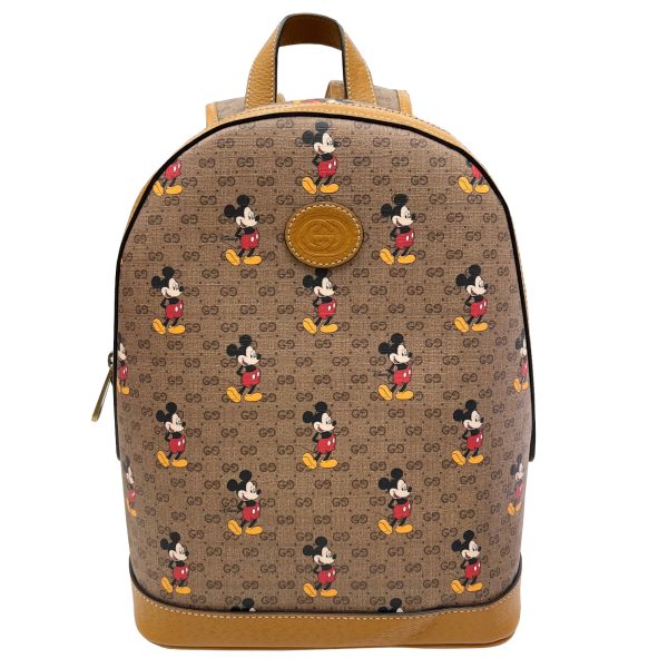 imgrc0085258242 GUCCI Disney Backpack Mickey Mouse Print Mini Rucksack