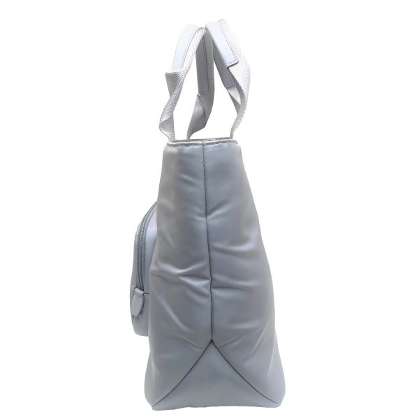 imgrc0085305588 PRADA Padded Nylon Tote Bag Ice Blue