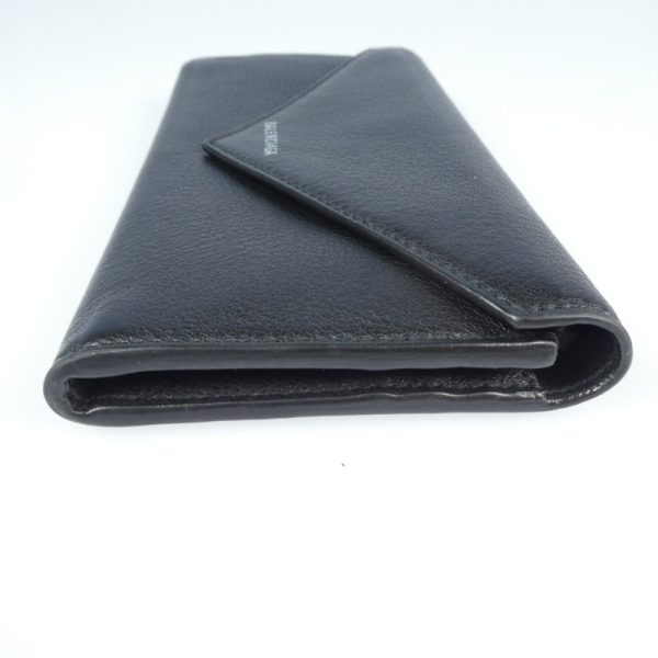 imgrc0085725487 Balenciaga Paper Long Wallet Black