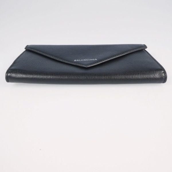 imgrc0085725488 Balenciaga Paper Long Wallet Black