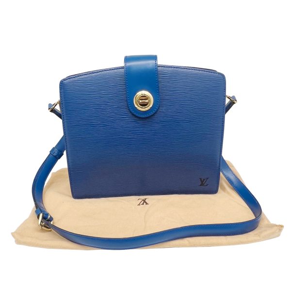 imgrc0085836043 LOUIS VUITTON Capuchin Shoulder Bag Epi Leather Toledo Blue