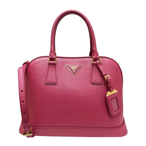 imgrc0085977481 PRADA 2WAY Shoulder Handbag Saffiano Leather Pink