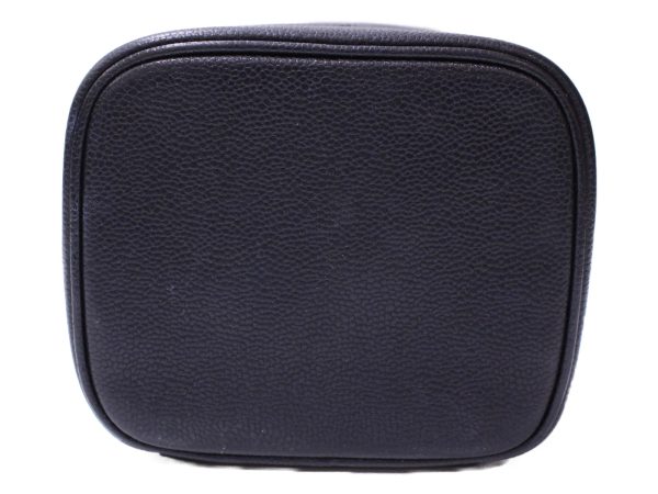 imgrc0086034057 Chanel Vanity Bag Caviar Cosmetic Pouch Black