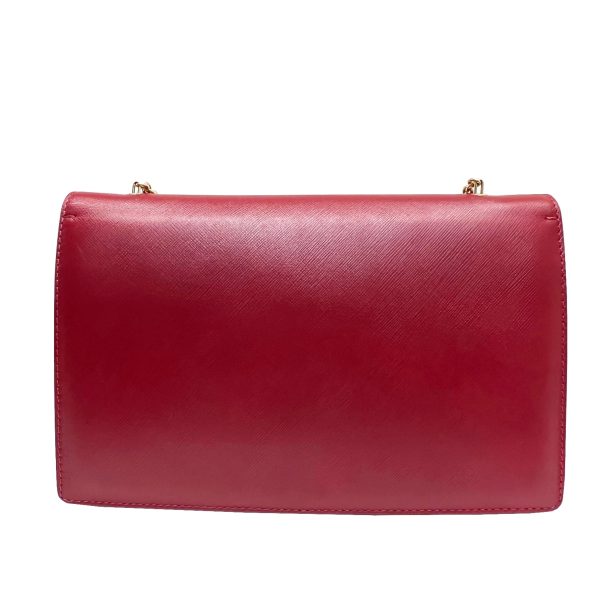 imgrc0086043983 Salvatore Ferragamo Vara Shoulder Bag Leather Red