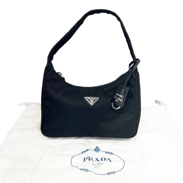 imgrc0086308207 PRADA Re Edition 2000 Nylon Mini Bag Black