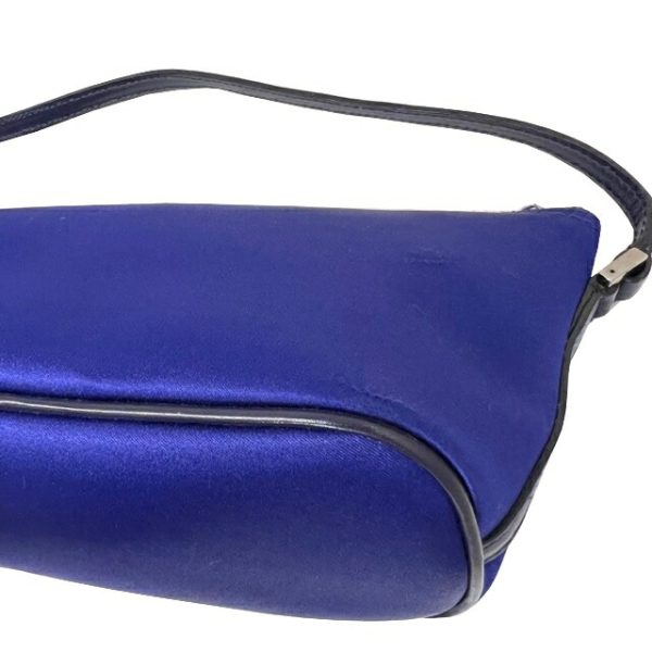 imgrc0086377549 GUCCI Accessory Pouch Satin Leather Blue