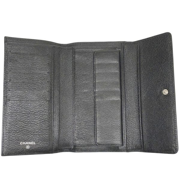 imgrc0086474443 CHANEL Coco Button Trifold Wallet