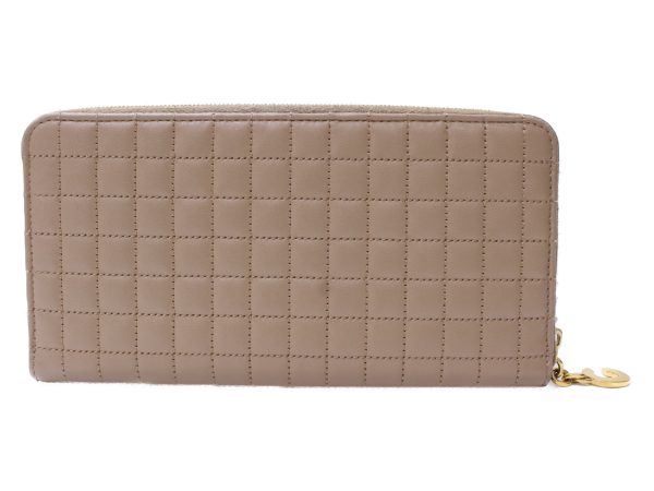 imgrc0086495358 Celine Large Zip Long Wallet Leather Beige