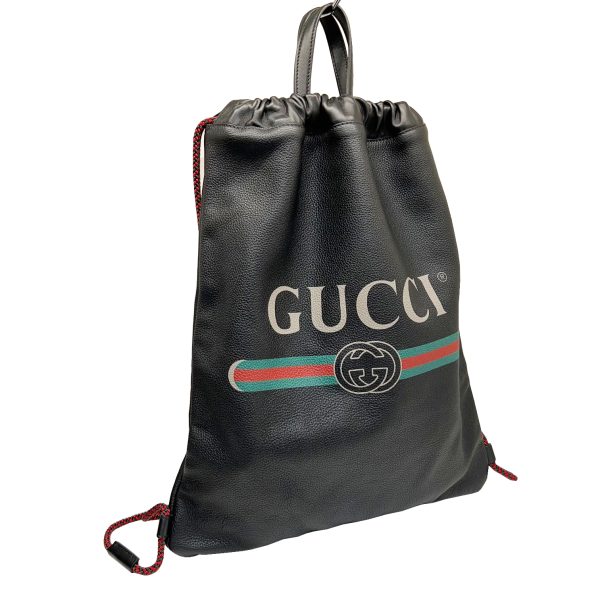 imgrc0086507081 GUCCI Drawstring Backpack Black