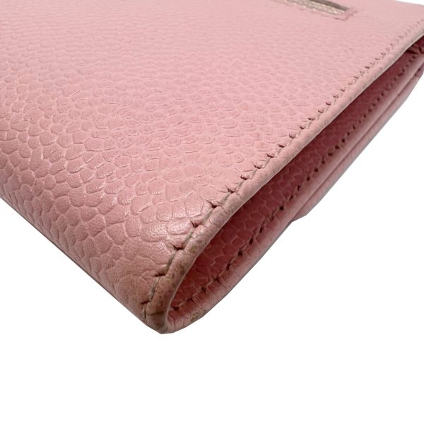 imgrc0086516488 CHANEL Trifold Wallet Caviar Skin Pink