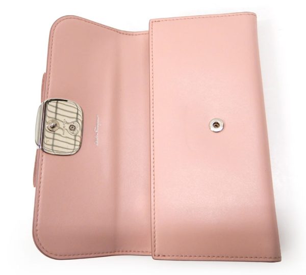 imgrc0087026414 Salvatore Ferragamo Vara Ribbon Bifold Long Wallet Pink