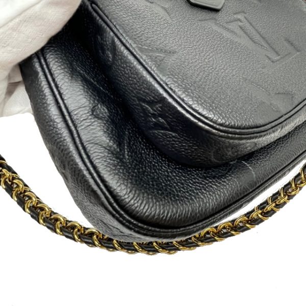 imgrc0087102146 LOUIS VUITTON Multi Pochette Accessoire Empreinte Noir Black