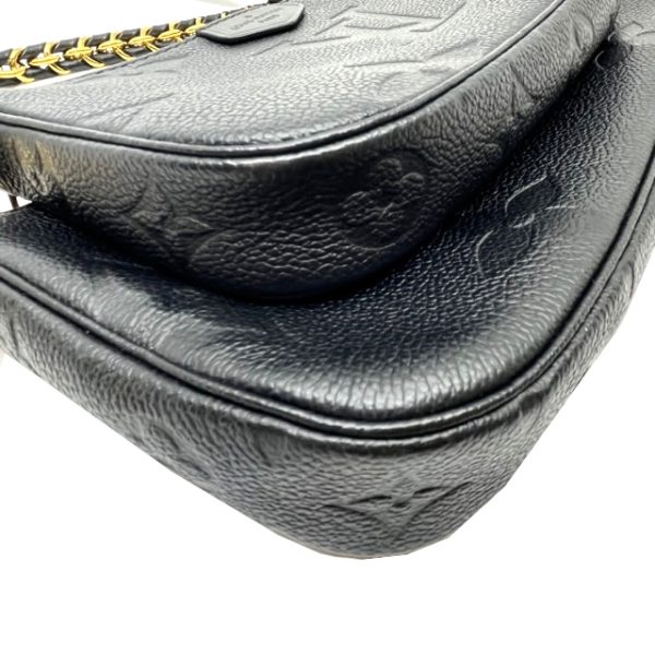 imgrc0087102149 LOUIS VUITTON Multi Pochette Accessoire Empreinte Noir Black